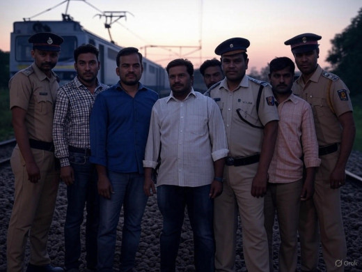 बक्सर में रेल पुलिस की छापेमारी, शराब तस्करों के 7 सदस्य गिरफ्तार
